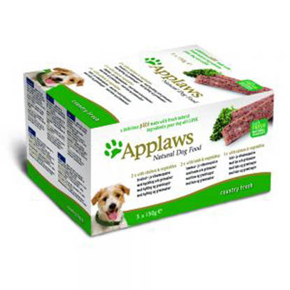 Picture of Applaws Dog Pate Multi Pack Chicken and Lamb 5 x 150g