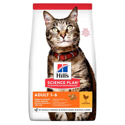 Picture of Hills Adult Feline 1-6 Years Chicken 3kg