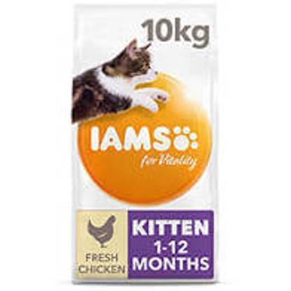 Picture of Iams Vitality Kitten Chicken 10kg
